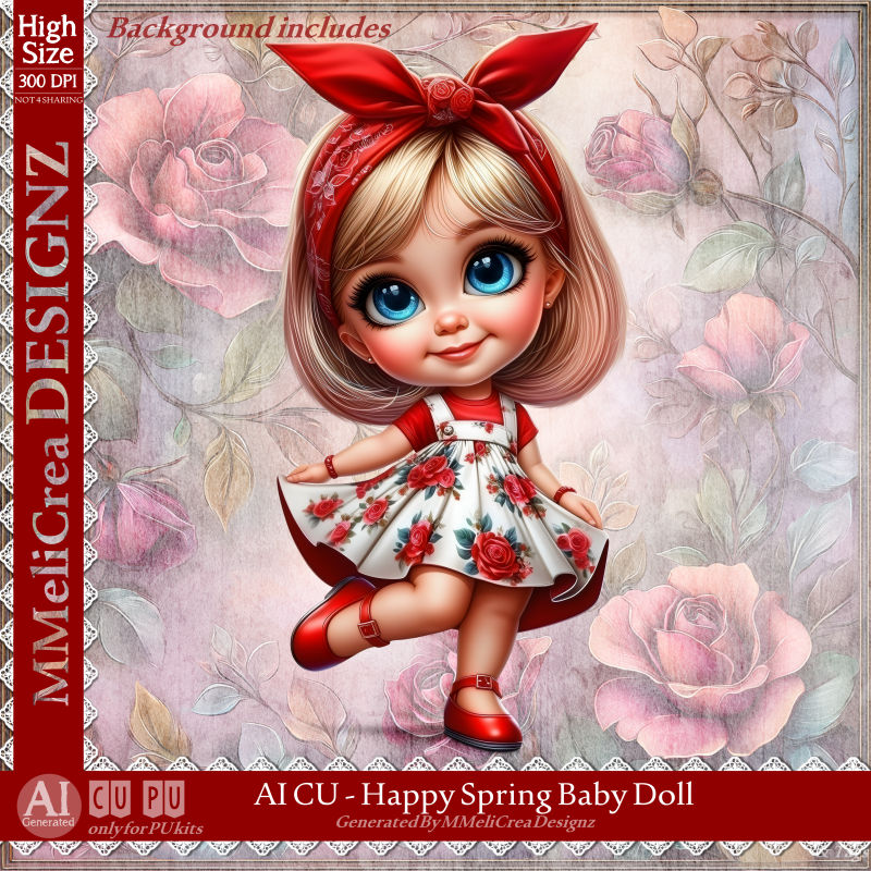 (image for) AI - CU Happy Spring Baby Doll (CU4PU/PNG)